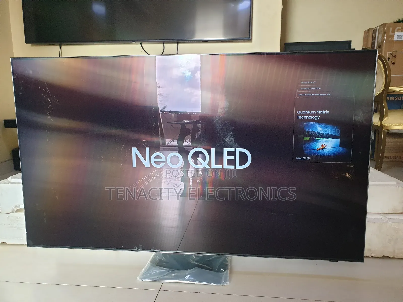 Neo Qled 55"Samsung Uhd HDR Edgeless Smart Satellite Tv