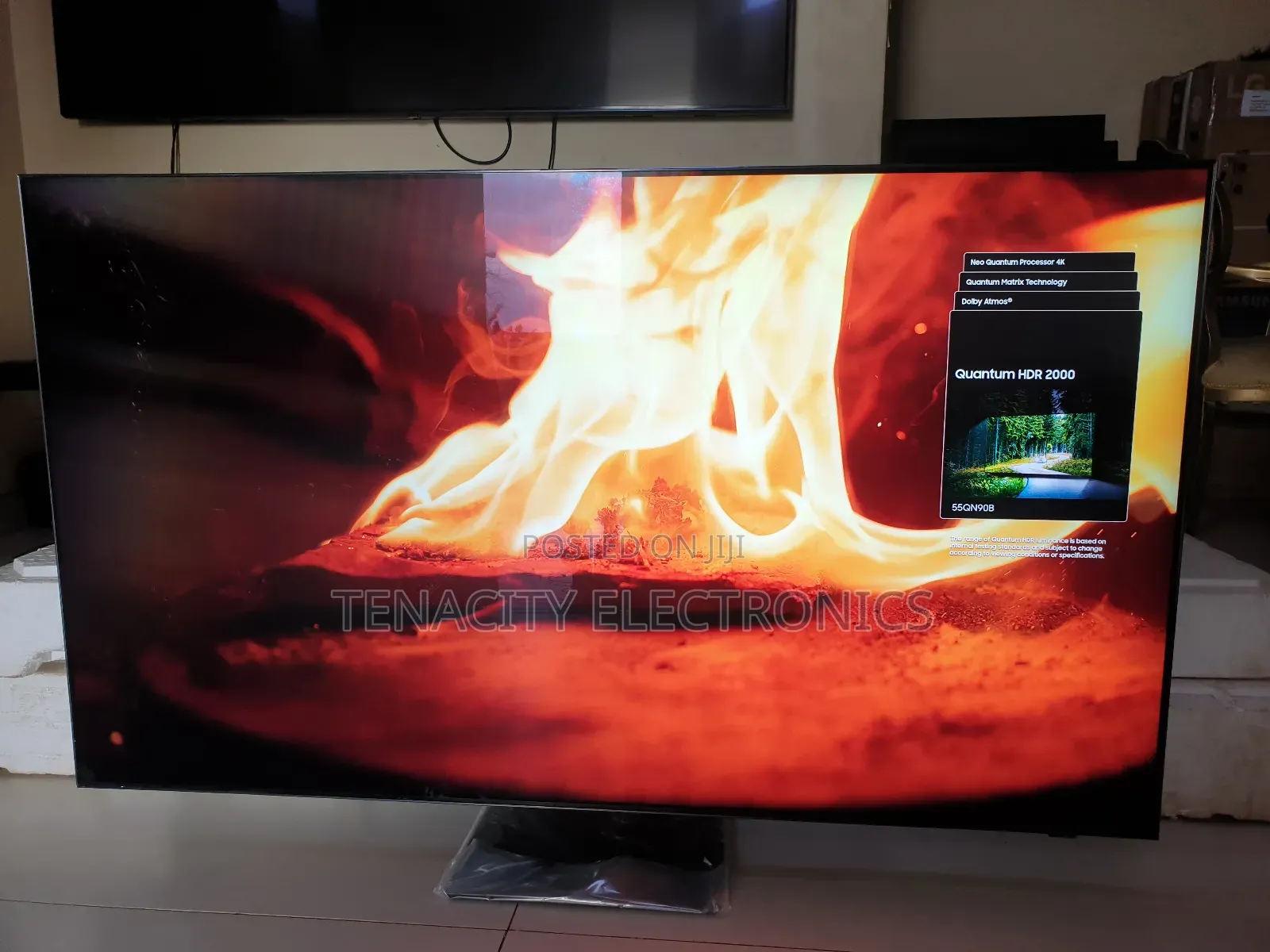 Neo Qled 55"Samsung Uhd HDR Edgeless Smart Satellite Tv