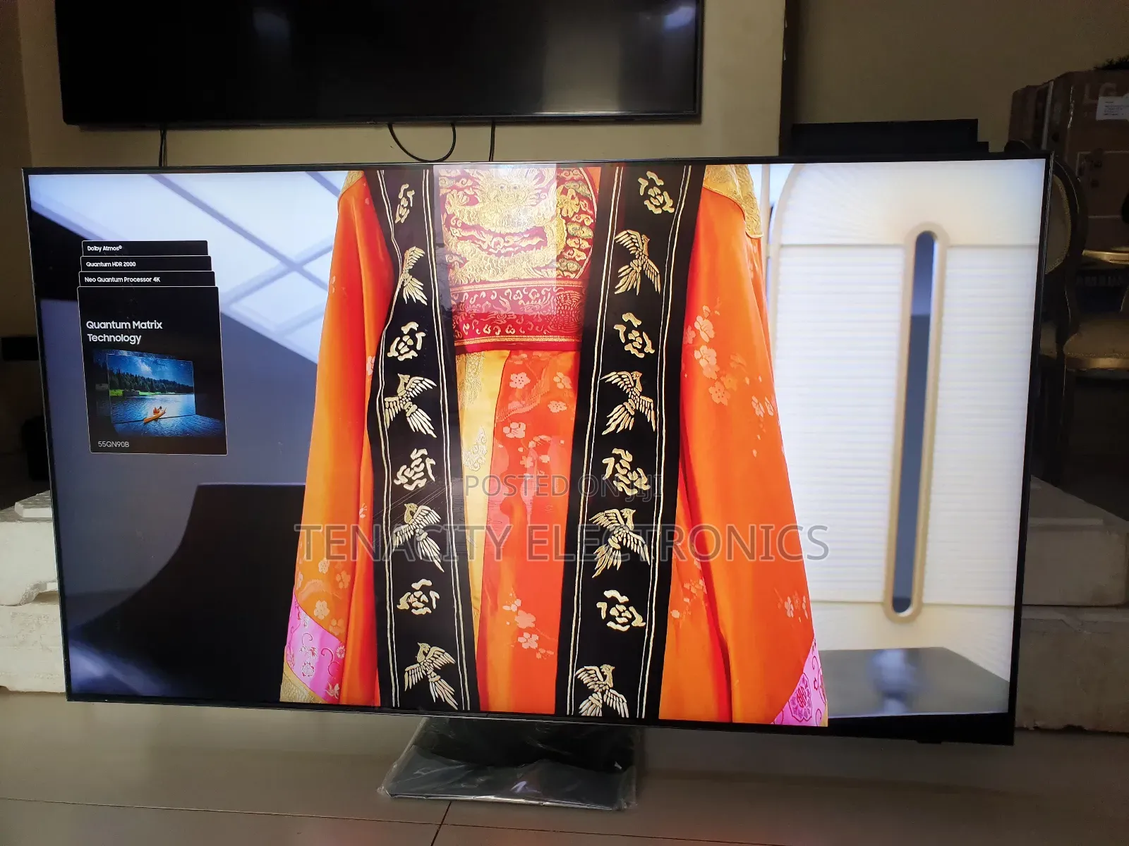 Neo Qled 55"Samsung Uhd HDR Edgeless Smart Satellite Tv