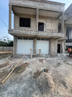 Automated Garage Door With Fanlight