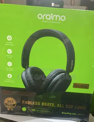 Oraimo Boompop Lite Enc Over-Ear Wireless Headphones