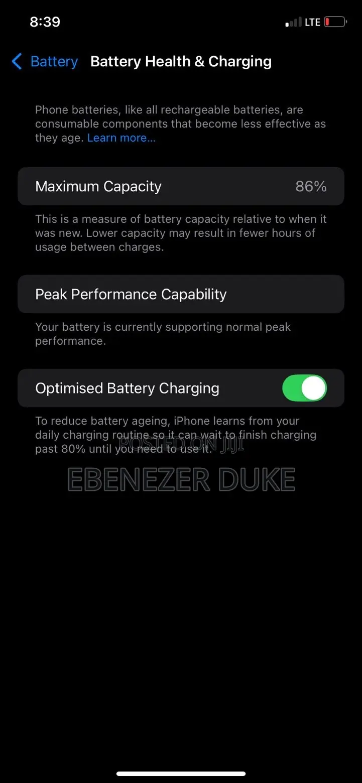 Apple iPhone XR 64 GB Black