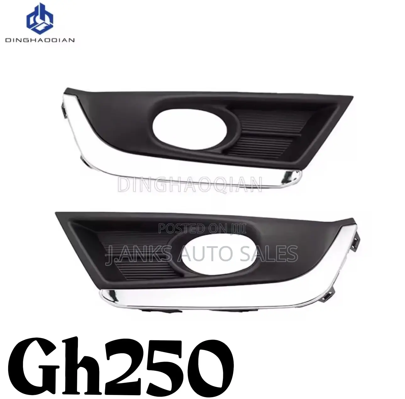 Front Fog Light Cover Lower Bumper