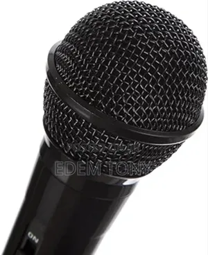 Rockjam Karaoke Microphone 3m Wired in Black