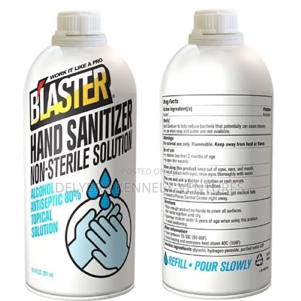 Blaster Liquid Hand Sanitizer
