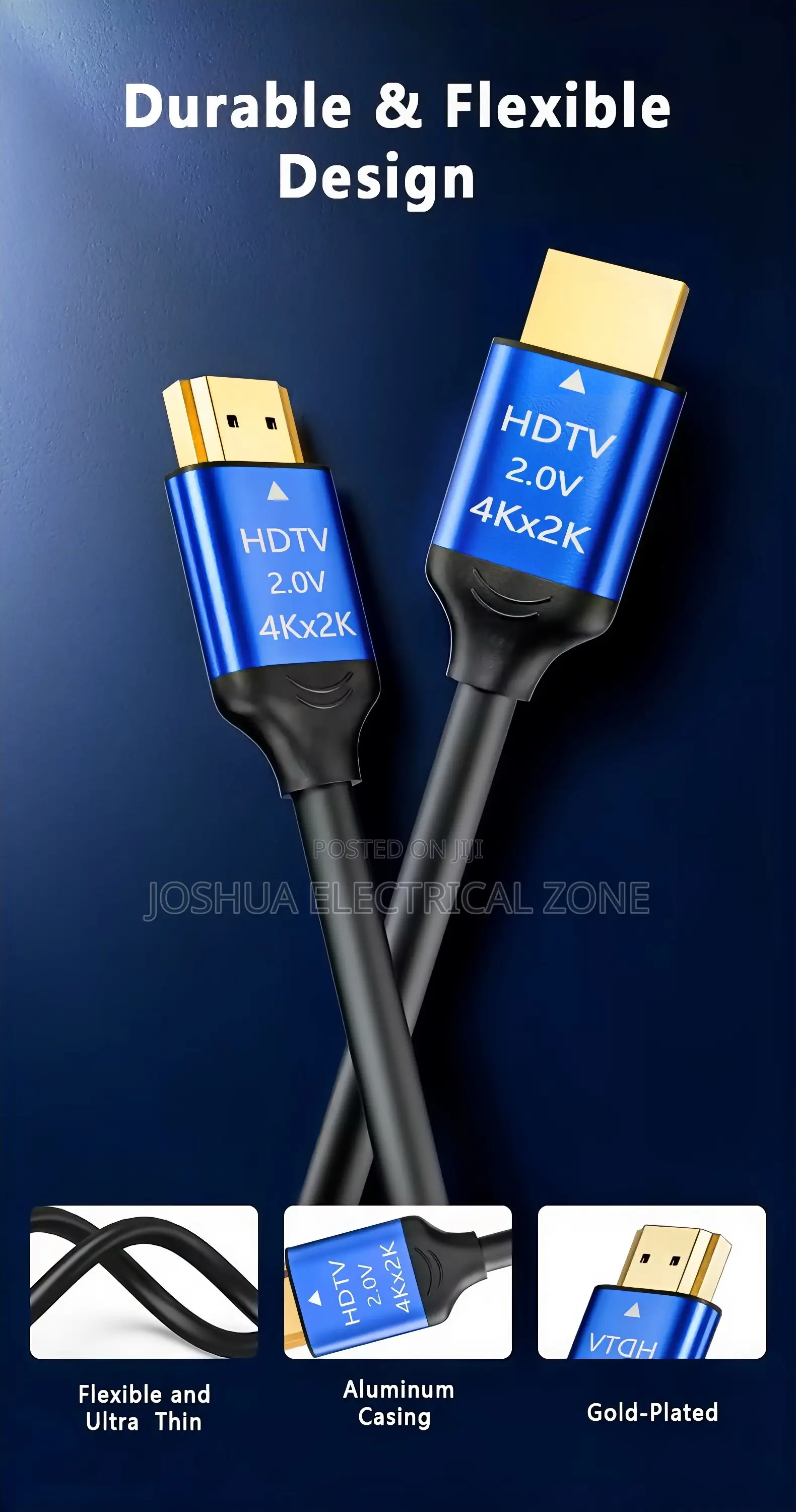 15m Hdmi 2.0 Cable Ultra Hd High-speed For Any Hdmi Device