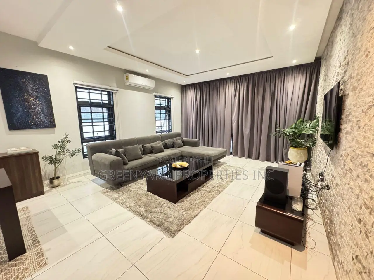 Furnished 3bdrm House in Adjiringanor, East Legon for rent