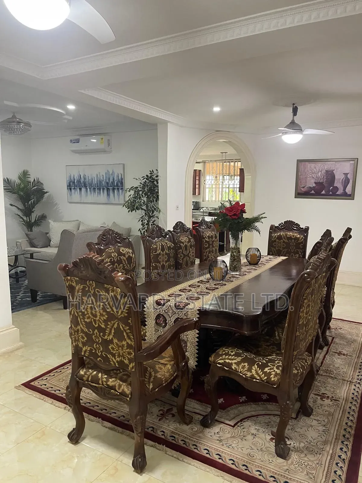 Furnished 6bdrm House in Kumasi Metropolitan for rent