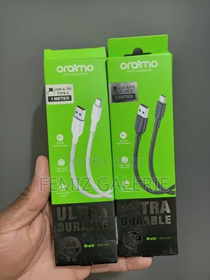 Oraimo Braid Usb-a to Type-C 2.4a Fast Charging