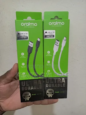 Oraimo Braid Usb-a to Type-C 2.4a Fast Charging
