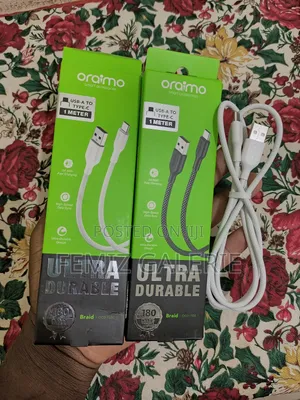 Oraimo Braid Usb-a to Type-C 2.4a Fast Charging