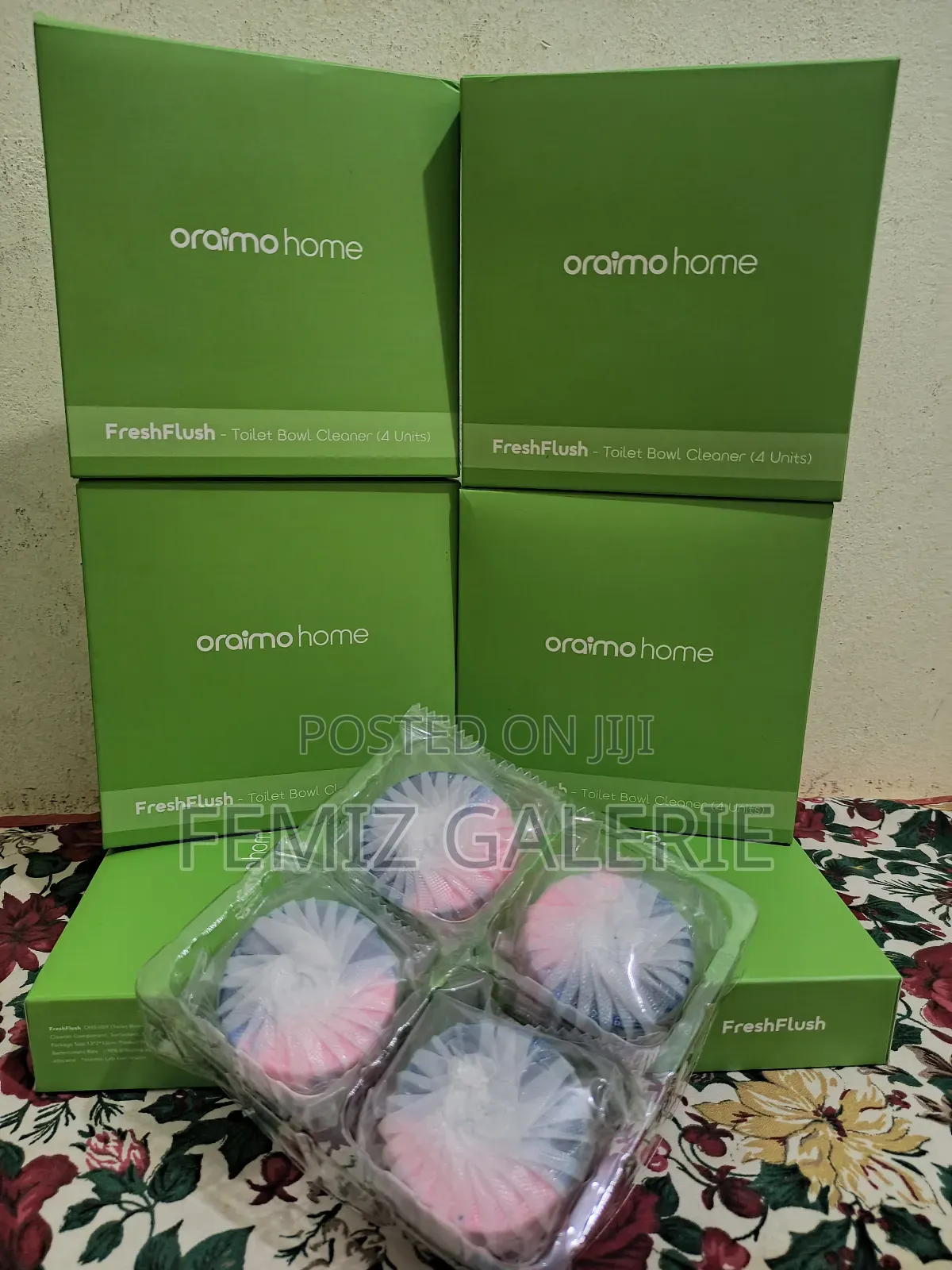 Oraimo Freshflush Antibecterial Odor Elimination Toilet Bowl Cleaner