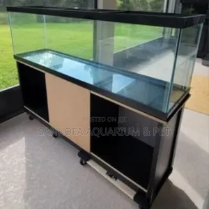 We Build Aquarium With Furniture Metallic