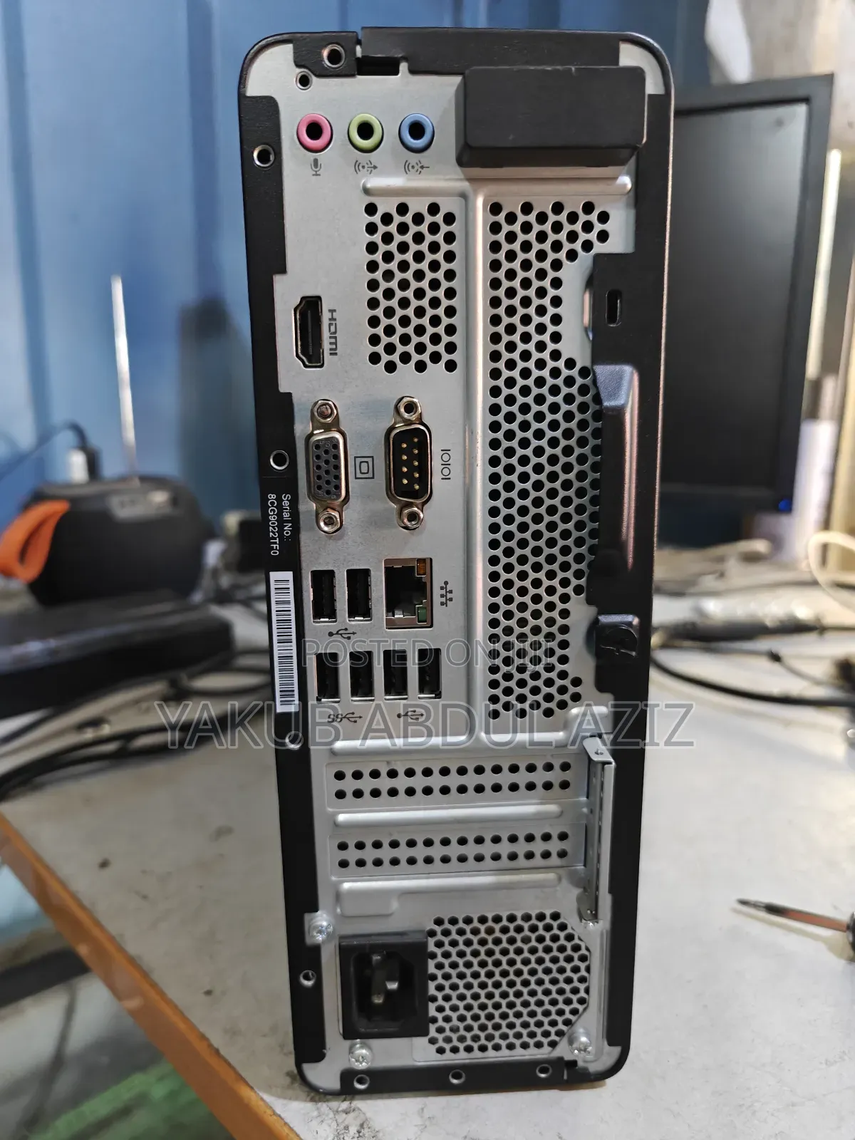 Desktop Computer HP 4GB Intel Core I3 SSD 128GB