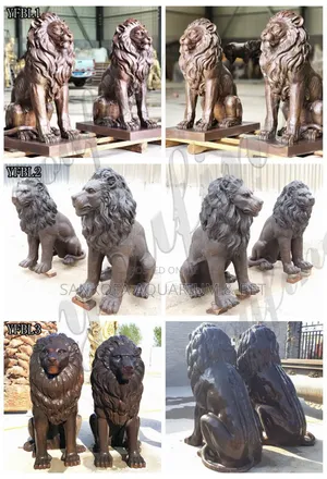 Ultra Classic Modern Lion Statue