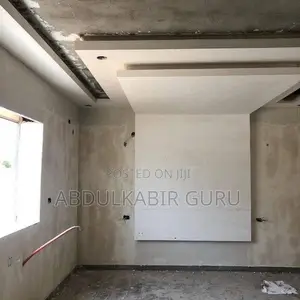 Pop Ceiling Quality and Nice Decoration in Ghana