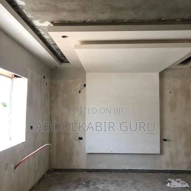 Pop Ceiling Quality and Nice Decoration in Ghana