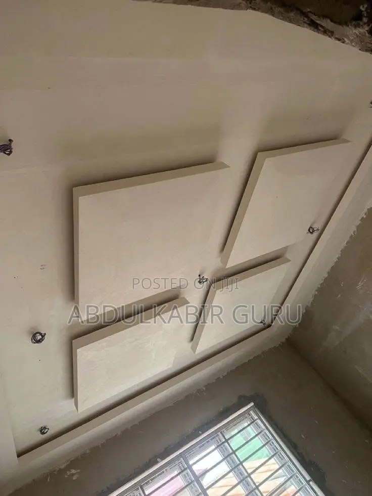 Pop Ceiling Quality and Nice Decoration in Ghana