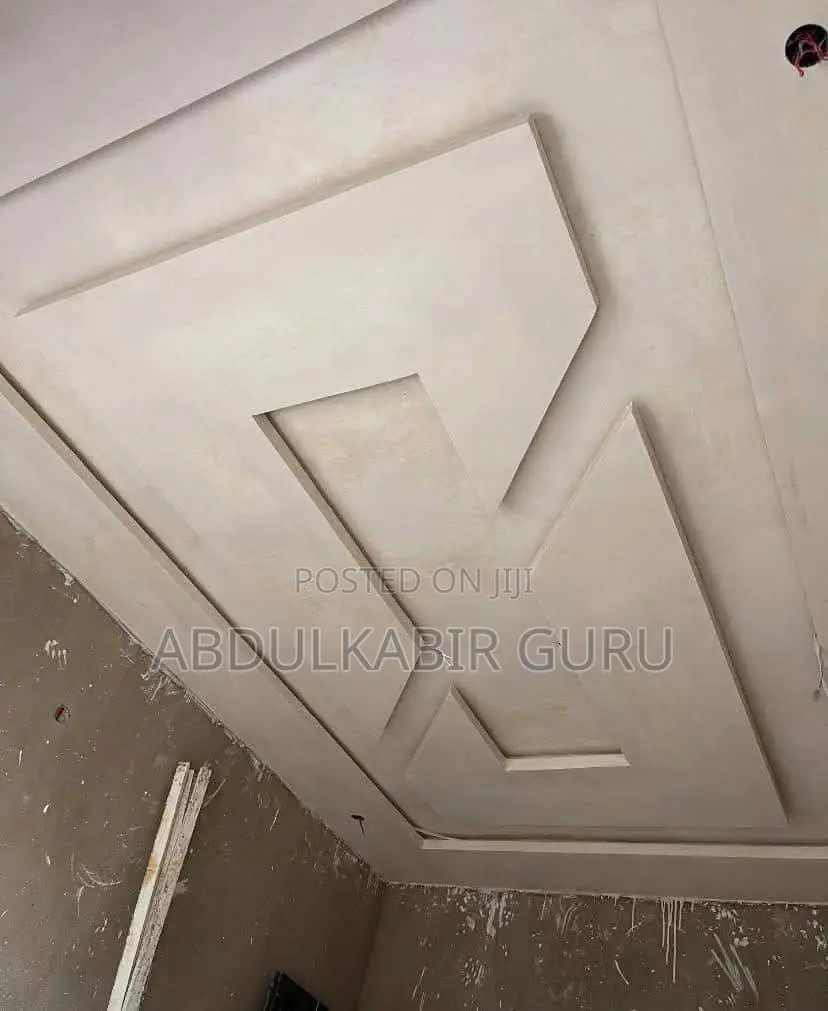Pop Ceiling Quality and Nice Decoration in Ghana