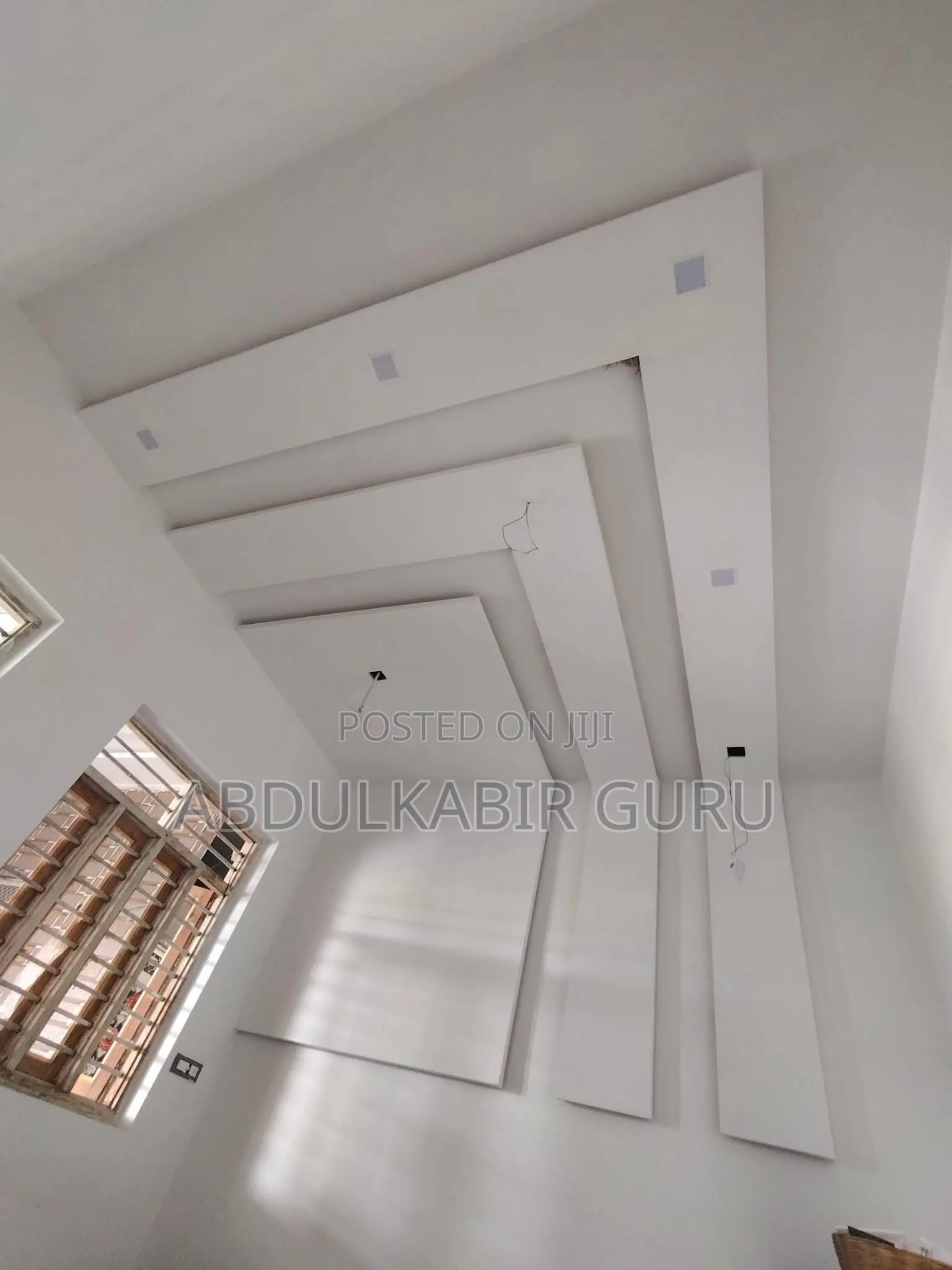 Pop Ceiling Quality and Nice Decoration in Ghana