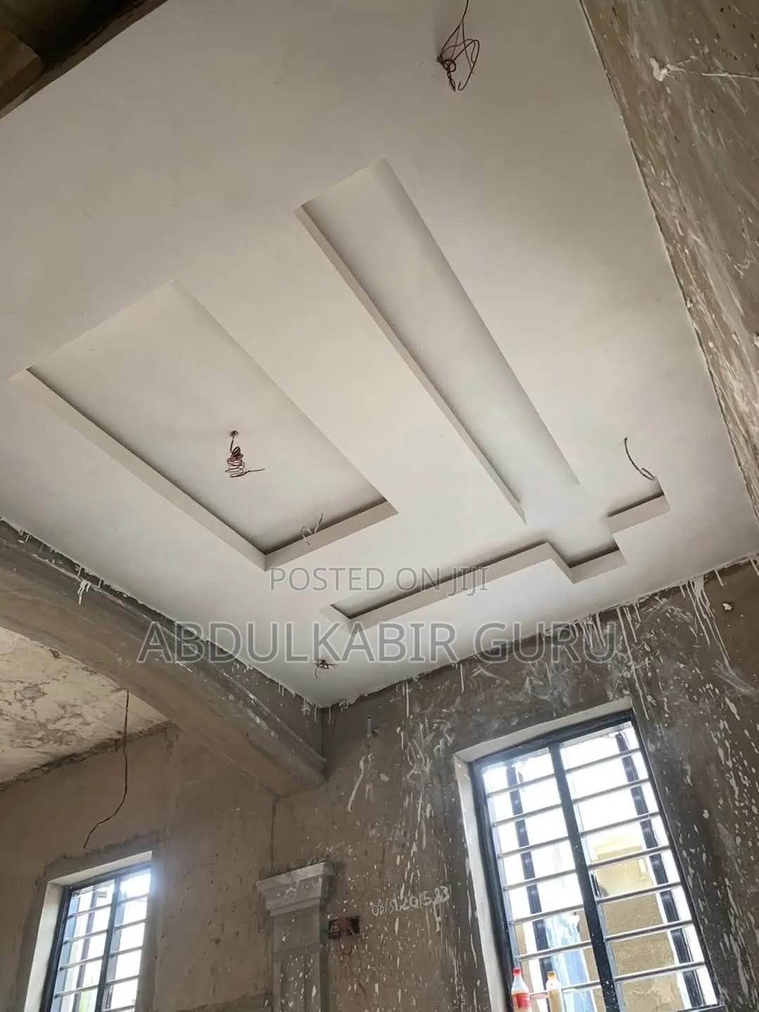 Pop Ceiling Quality and Nice Decoration in Ghana
