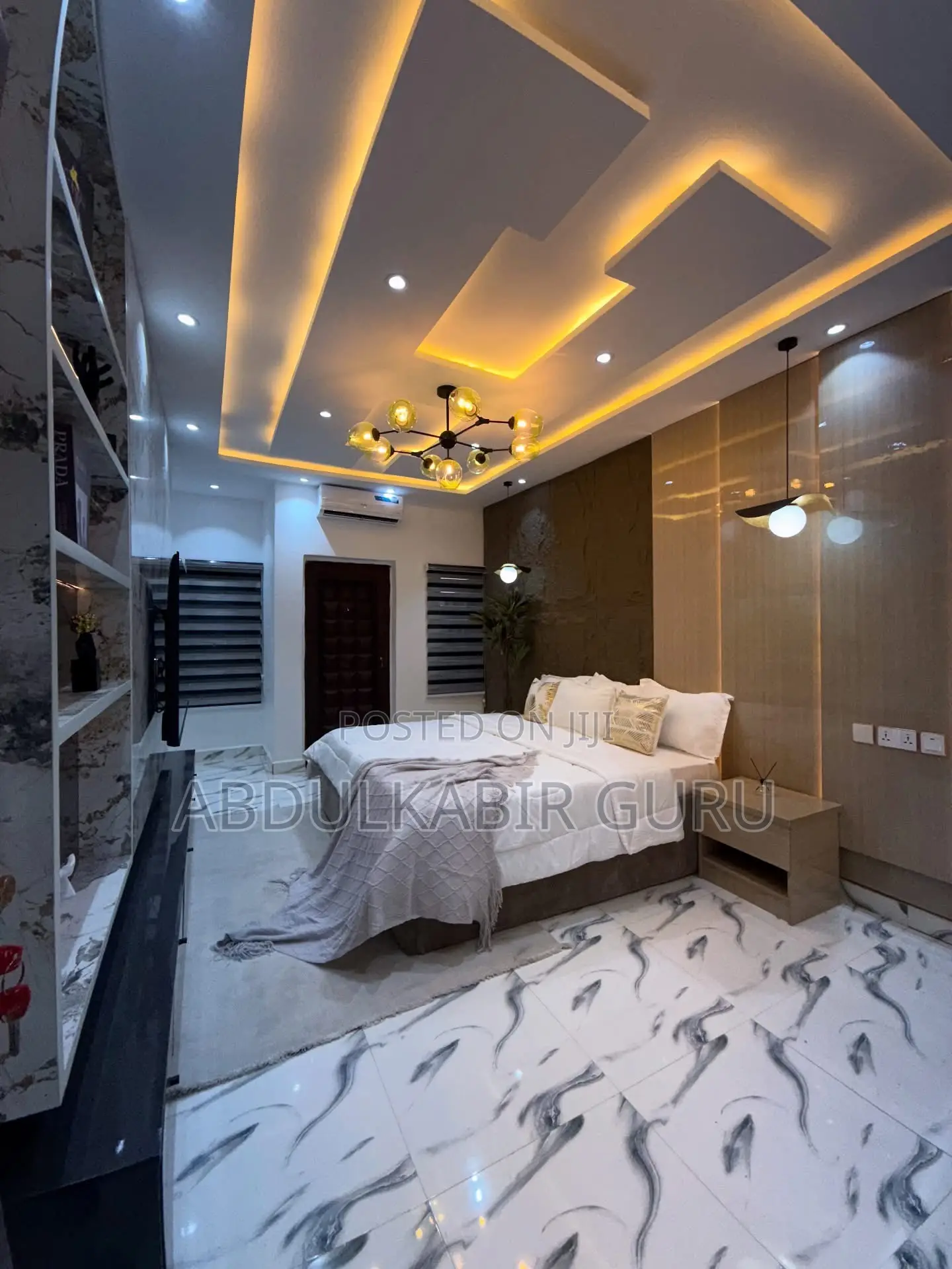 Pop Ceiling Quality and Nice Decoration in Ghana