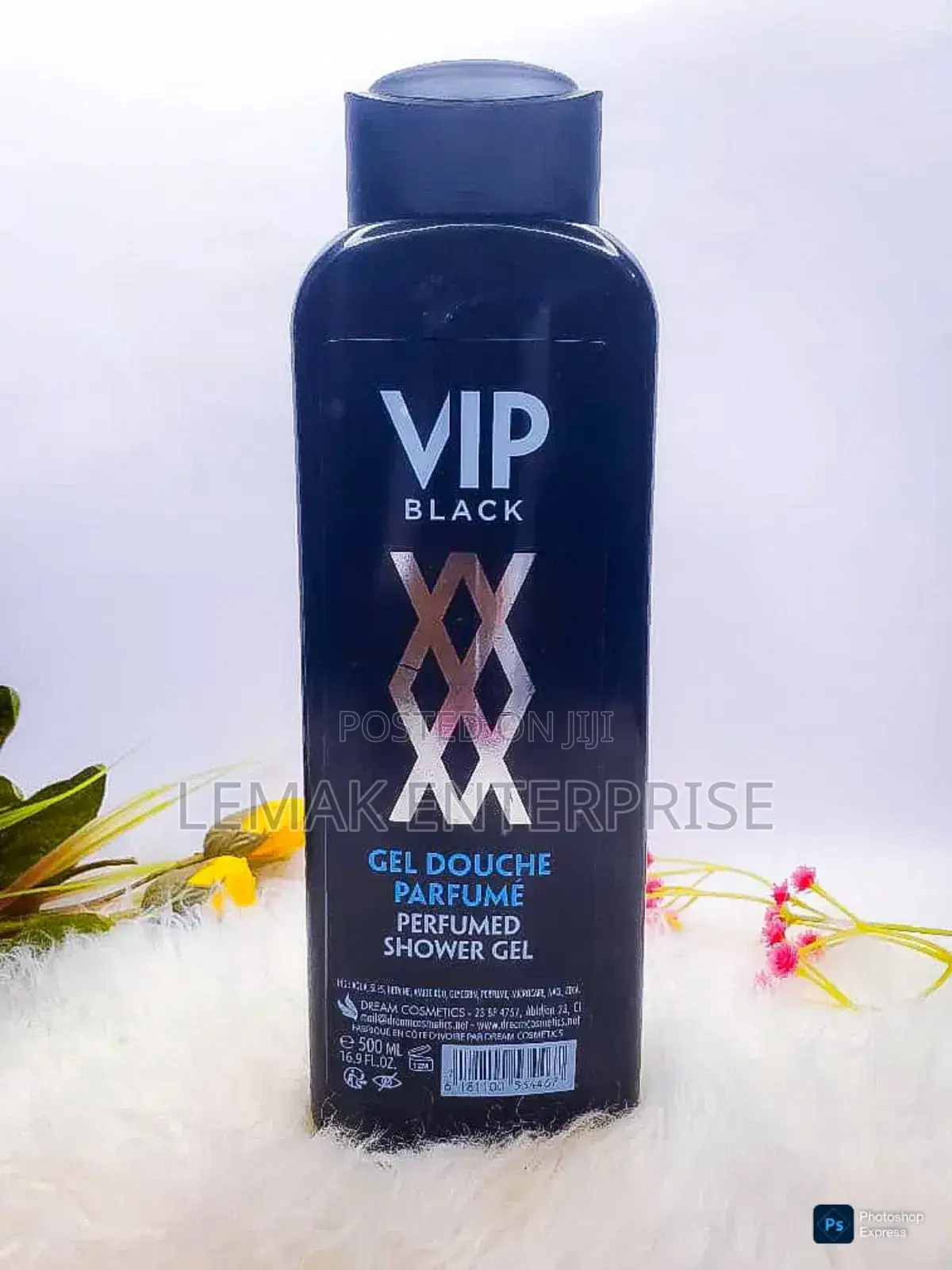 Vip Black Gel Douche Perfume Shower Gel 500ml