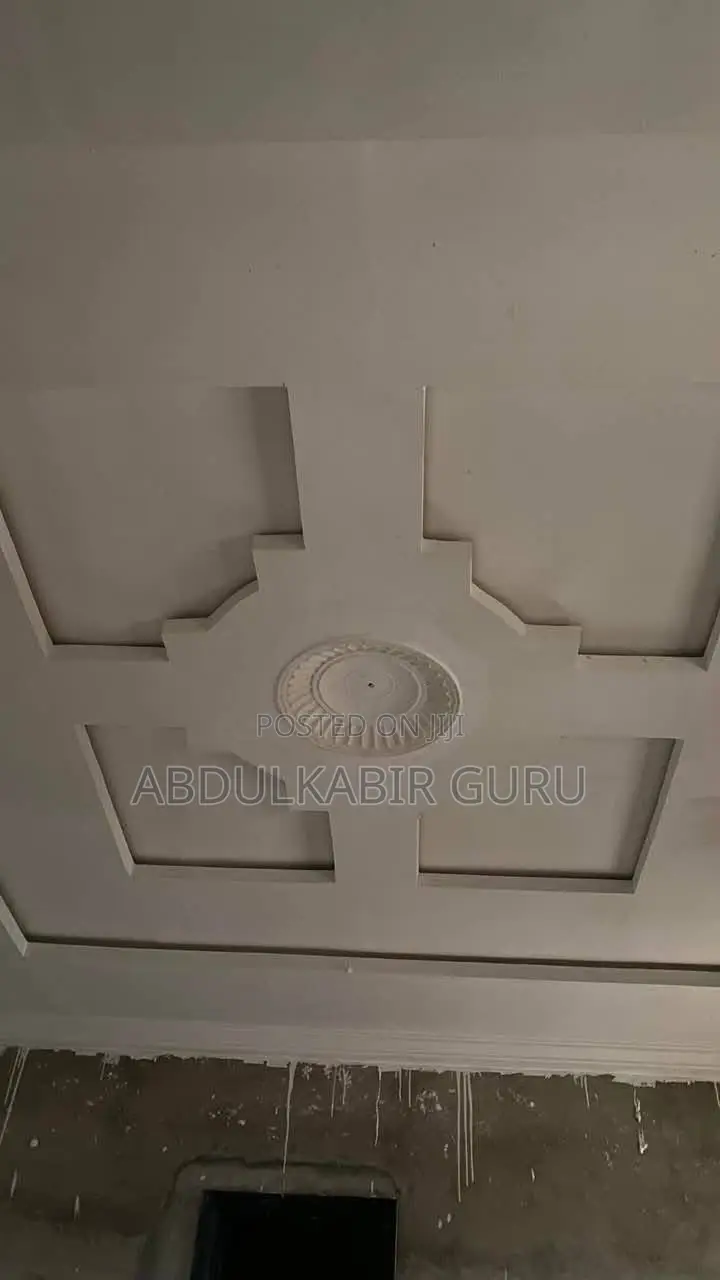 Pop Ceiling Quality and Nice Decoration in Ghana