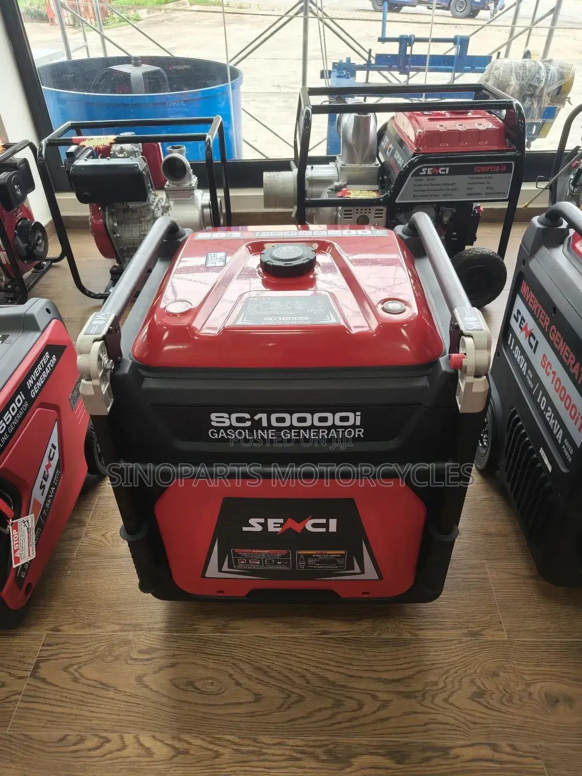 Senci Sc10000it 11kva Silent Inverter Generator Petrol Fuel Saving
