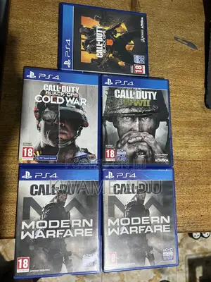 Call of Duty Ps4 Game CDS