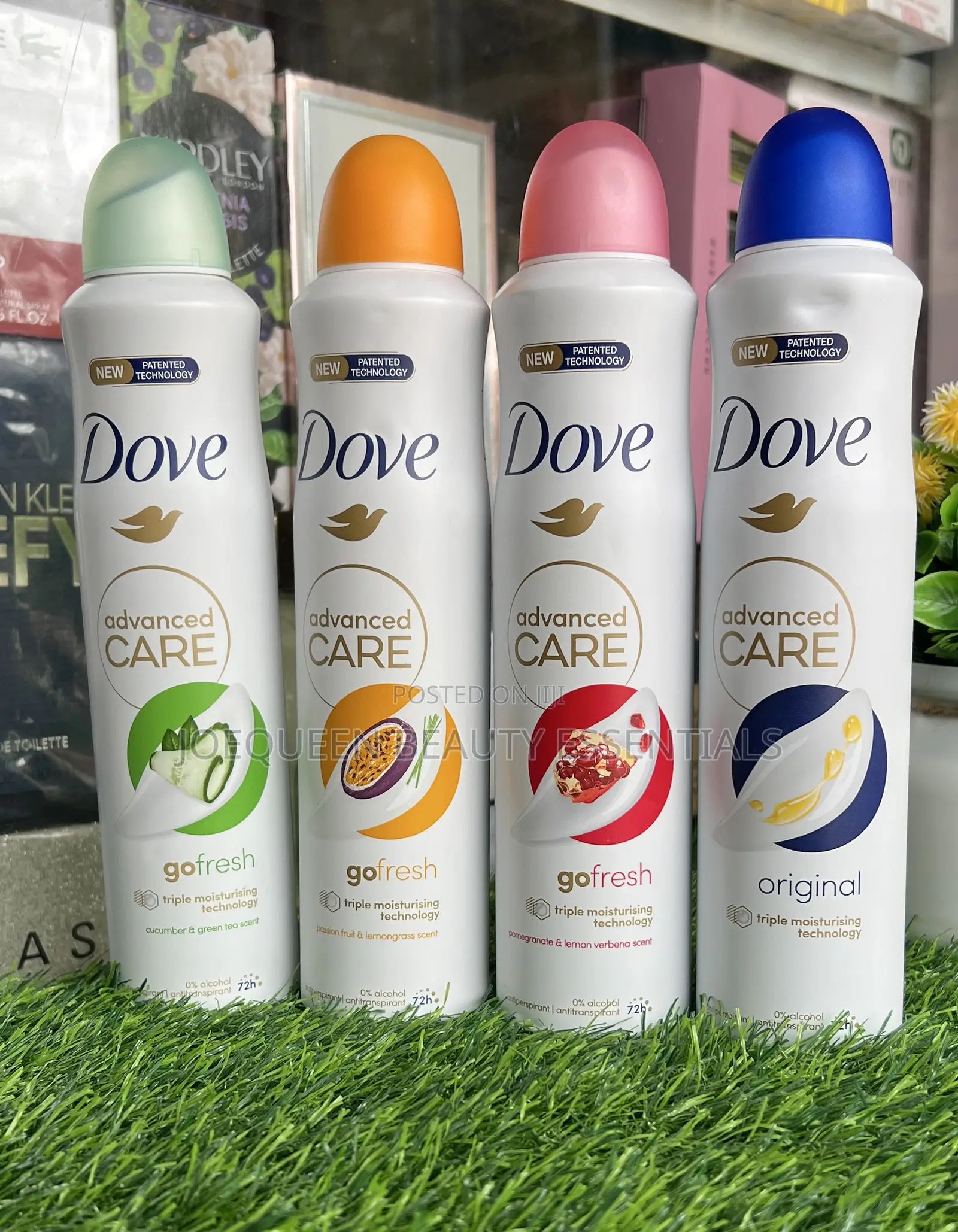 Dove Deodorant Spray For Women 72hr