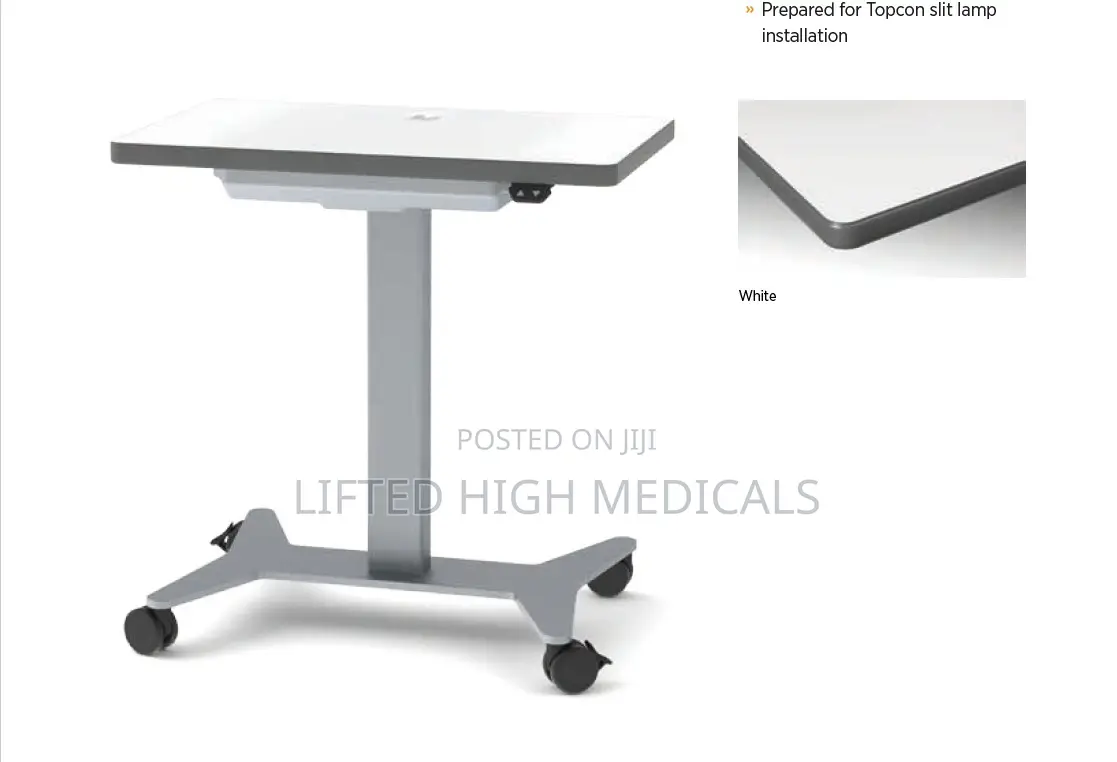 Topcon Ophthalmic Table – Motorized Stand for Eye Equipment