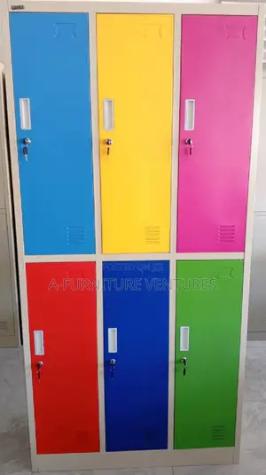 Multicolored Cabinet 6 Door