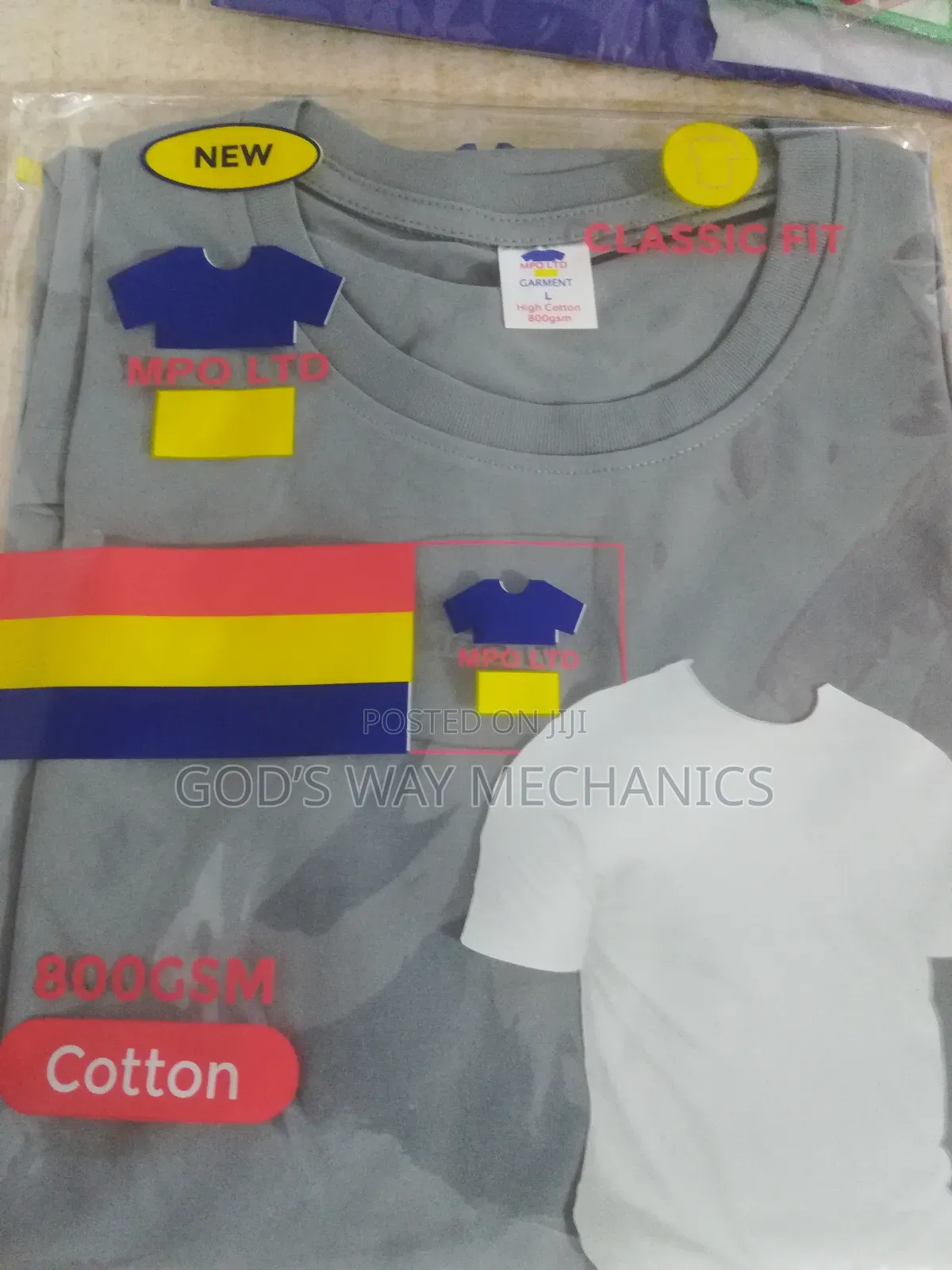 T-Shirt (Cotton )800gsm High Quality Classic Fit T-Shirt