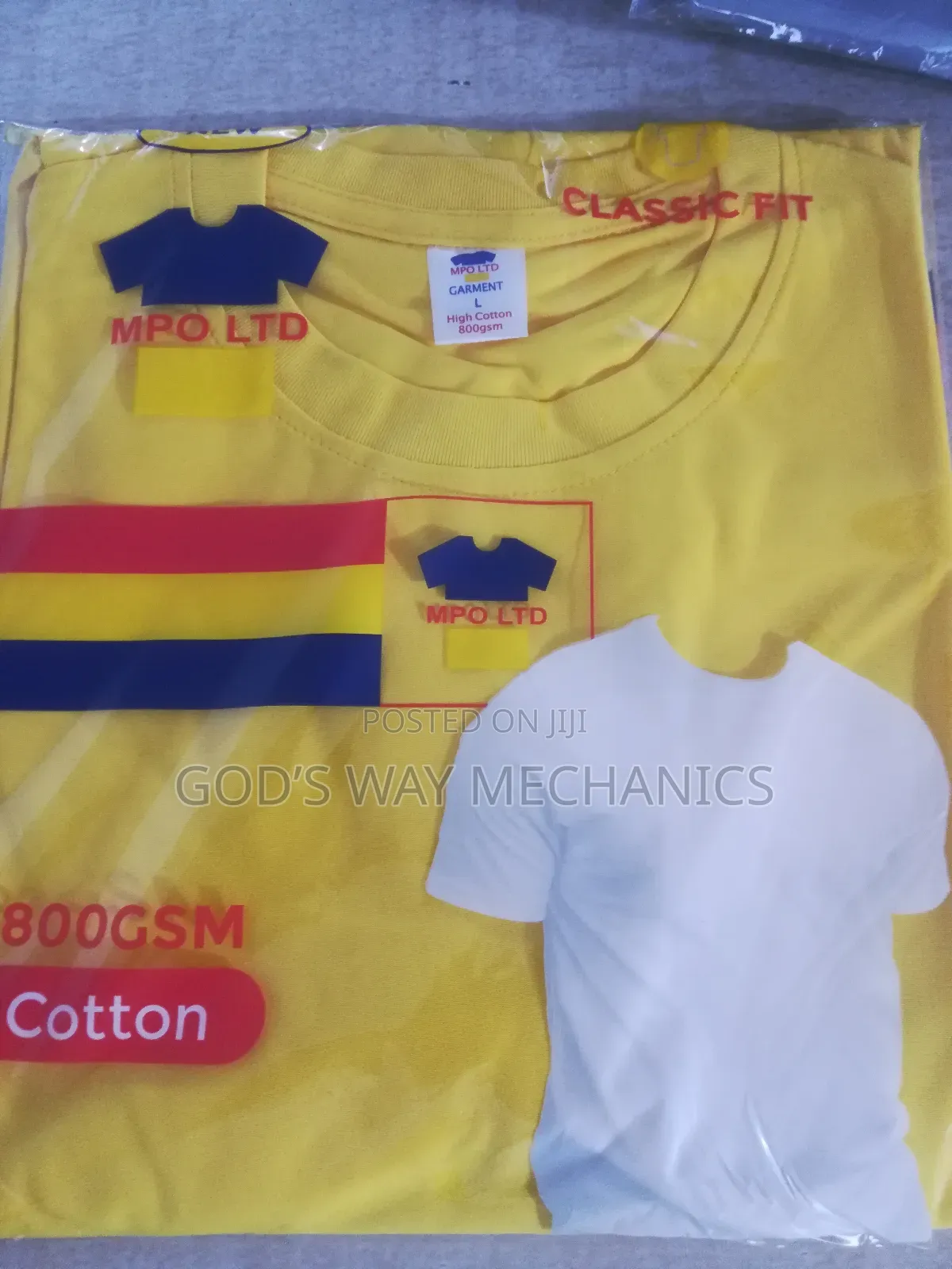 T-Shirt (Cotton )800gsm High Quality Classic Fit T-Shirt