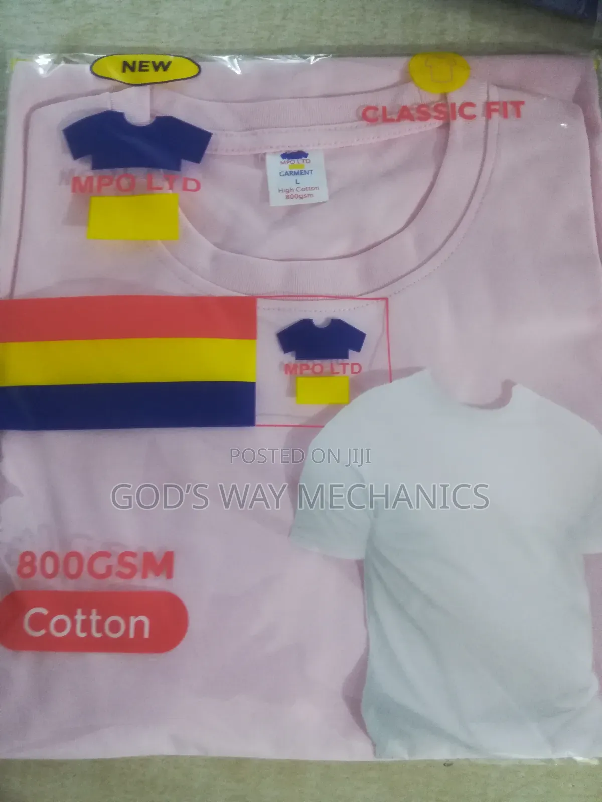T-Shirt (Cotton )800gsm High Quality Classic Fit T-Shirt