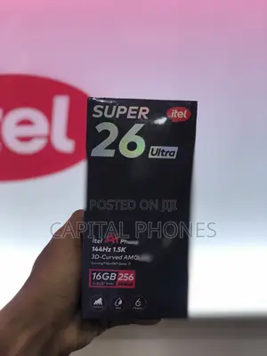 New Itel S26 Ultra 256 GB Gold