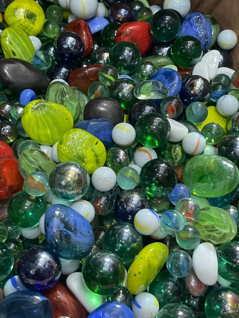 Shinny Pebbles for Aquarium