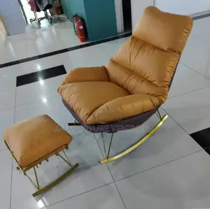 Yellow Rocking Sofa Chair