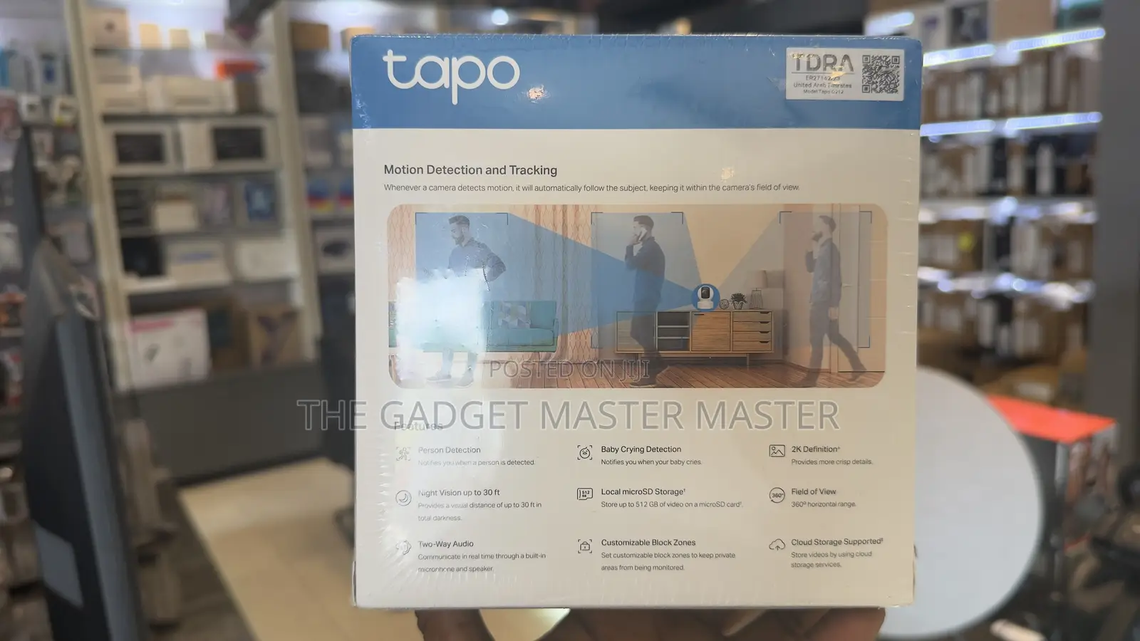 Tapo C212 Pan/Tilt Home Security Wi-Fi Camera