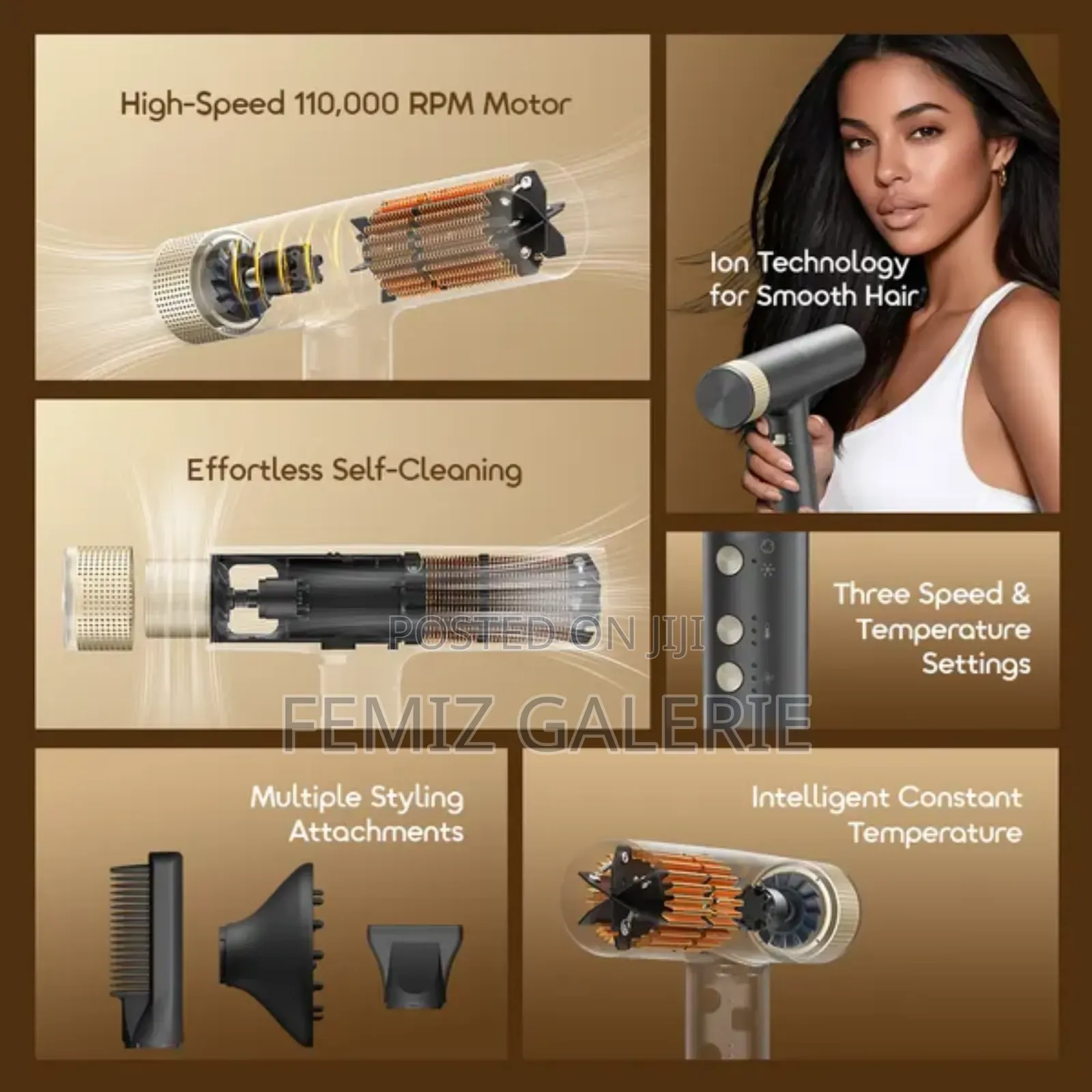 Oraimo Swift Dry High-Speed Motor Hair Dryer