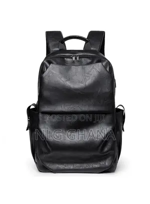 760 Pu Leather Men Backpack Casual Travel Laptop Storage Bag. Tvx27646