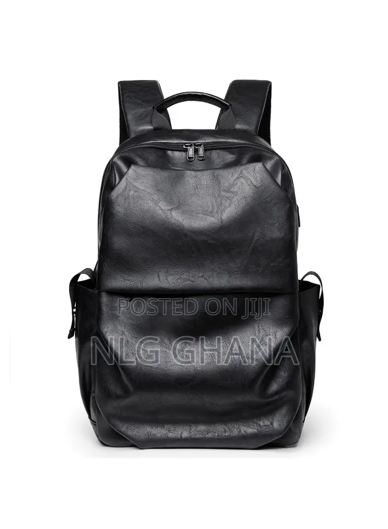 760 Pu Leather Men Backpack Casual Travel Laptop Storage Bag. Tvx27646