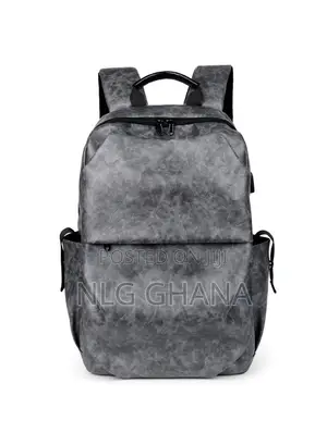 760 Pu Leather Men Backpack Casual Travel Laptop Storage Bag. Tvx27646