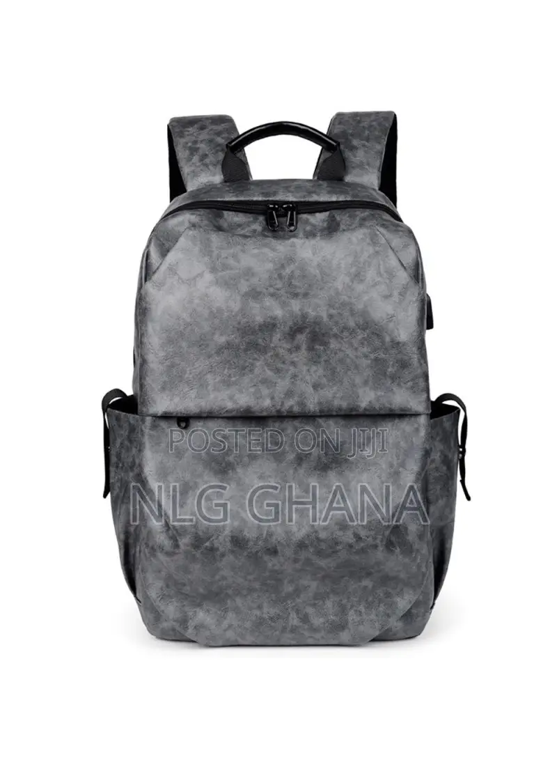 760 Pu Leather Men Backpack Casual Travel Laptop Storage Bag. Tvx27646