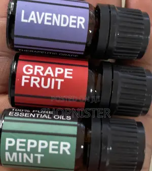 3pcs Essential Oil Peppermint, Grapefruit and Lavender Oil