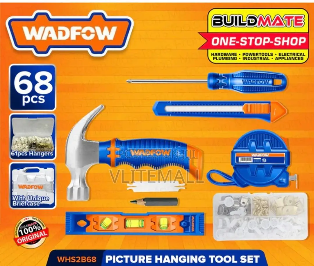 Whs2b68 68pcs Picture Hangingtools Set
