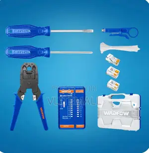 Wadfow 46-Piece Modular Plug Crimper Set - Whs2b46
