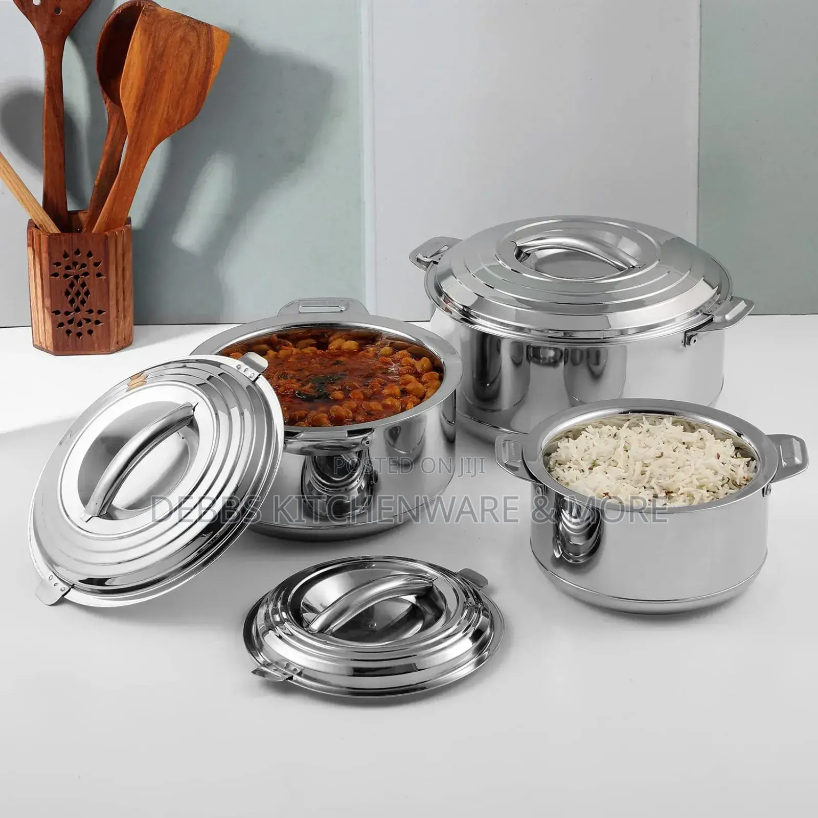 3pcs Food Warmer From India