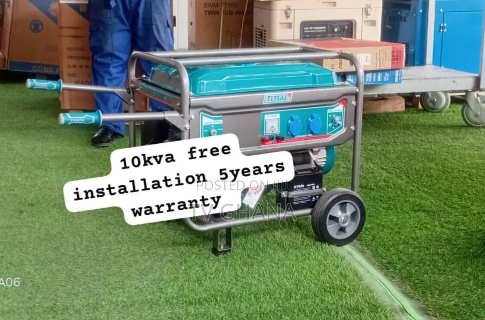 Total 10kva Petrol Generator – Heavy Load Handling Machine